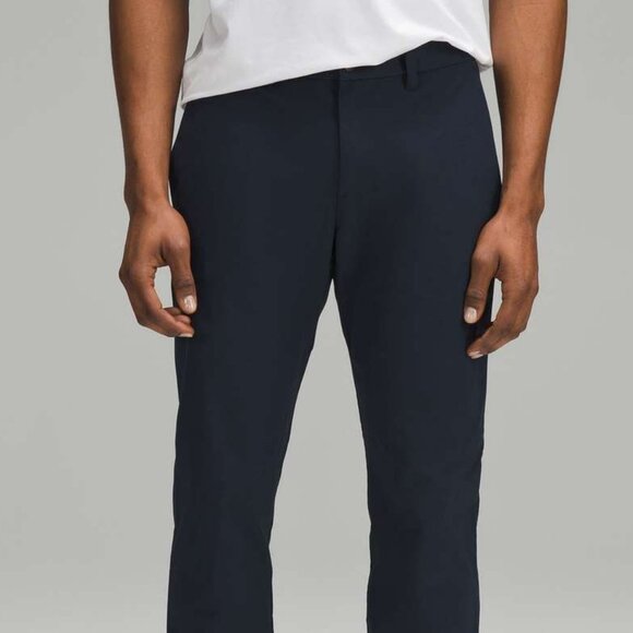 Lululemon Men's ABC Slim-Fit Trouser 32" *Stretch Cotton VersaTwill - Navy - Picture 2 of 9